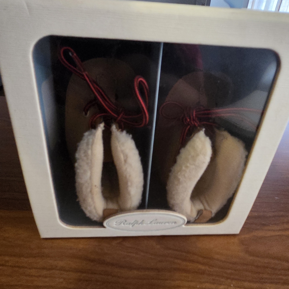 Carter's Cream Baby Booties